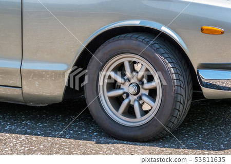 Car Wheel old Wheel of the car Car Wheel old Wheel of the car 53811635