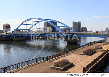 Sumida River, Otakebashi [Adachi-ku, Tokyo] 53811644