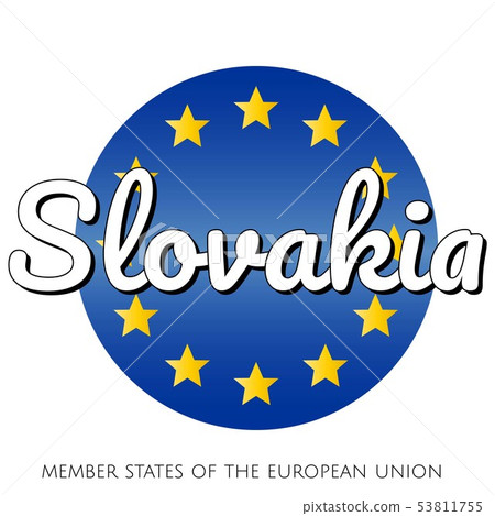Round button Icon of national flag of The... - Stock Illustration ...