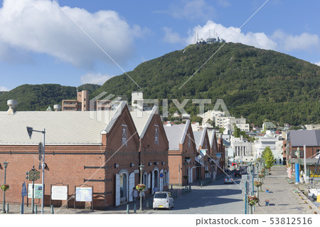 Hakodate Kanamori Red Brick Warehouse and Hakodateyama 53812516