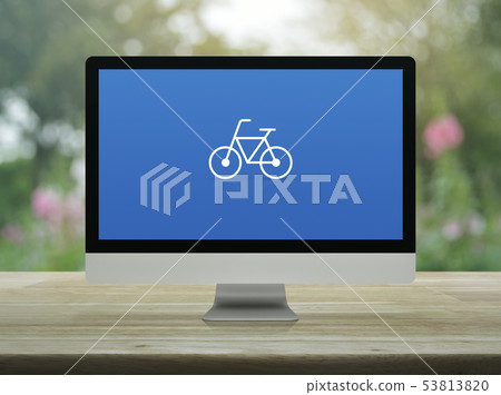 Business bicycle shop online concept Business bicycle shop online concept 53813820