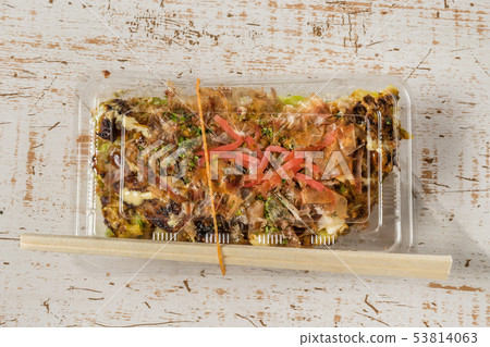 Okonomiyaki Okonomiyaki is a Japanese-style pancake Okonomiyaki Okonomiyaki is a Japanese-style pancake 53814063
