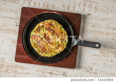 Okonomiyaki Okonomiyaki is a Japanese-style pancake 53814069