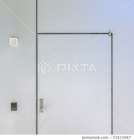 Door with a key card entry system for security Door with a key card entry system for security 53815067