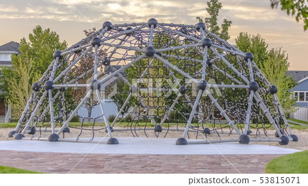 Dome climbing frame in Daybreak Utah neighborhood Dome climbing frame in Daybreak Utah neighborhood 53815071