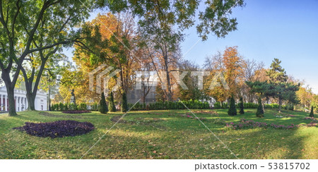 Early autumn at Odessa seaside Boulevard in Early autumn at Odessa seaside Boulevard in 53815702