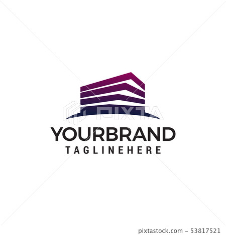 real estate building ogo design concept template real estate building ogo design concept template 53817521