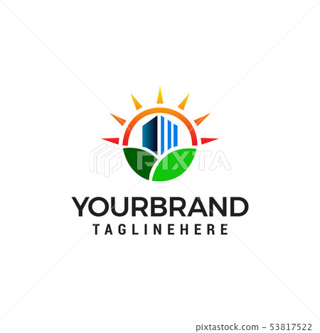 nature real estate logo design concept template nature real estate logo design concept template 53817522