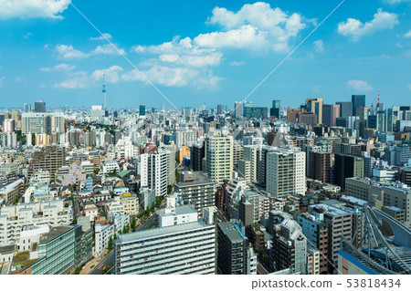 （東京都市景觀）從休息室6向Sumida方向看 53818434