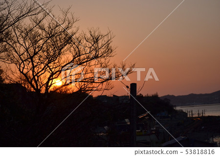A sunset A sunset 53818816