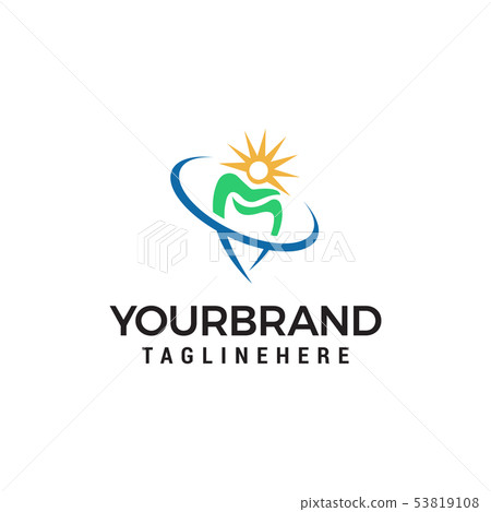 Tooth Protection Logo Dental Clinic Logo Design Stock