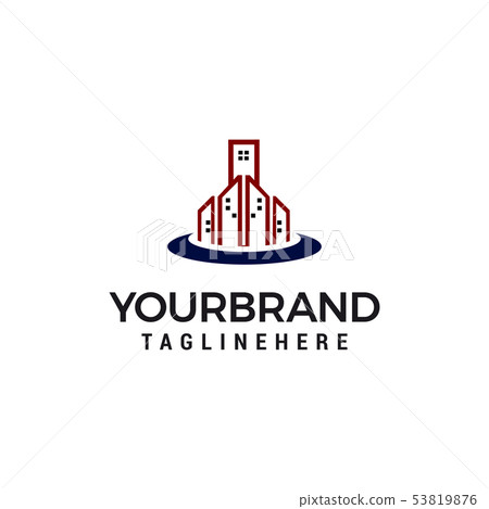 Building town Logo Template vector illustration Building town Logo Template vector illustration 53819876