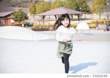 Children playing in the park 53820189