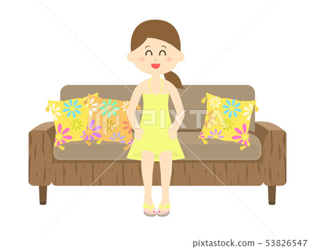 Resort hotel sofa 53826547