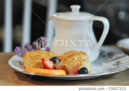 scone or scone with fruit ,whipping cream scone or scone with fruit ,whipping cream 53827123