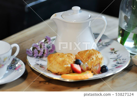 scone or scone with fruit ,whipping cream scone or scone with fruit ,whipping cream 53827124