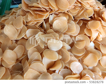 Keropok keping are Malay traditional food Keropok keping are Malay traditional food 53828278