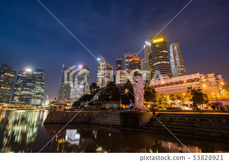 Raffles Place Skyscrapers Raffles Place Skyscrapers 53828921