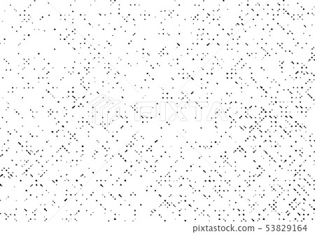 Grunge Texture on White Background, Black Abstract 53829164