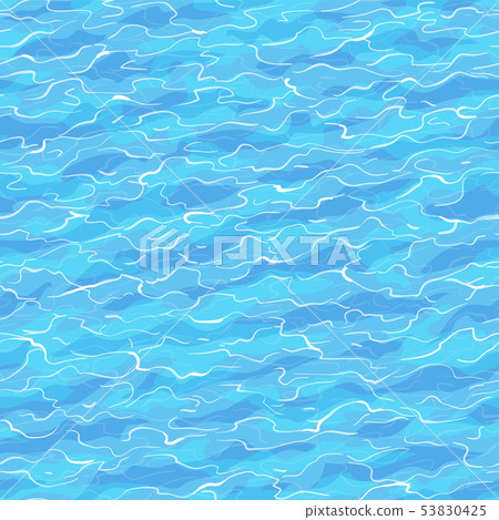 Sea waves seamless pattern. 53830425