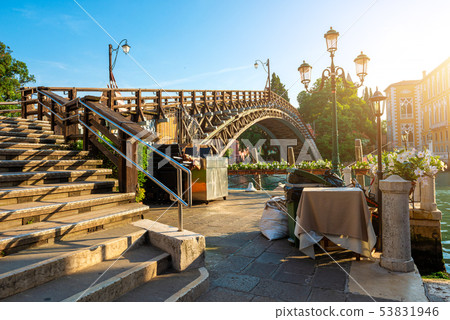 Accademia Bridge in Venice 53831946