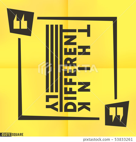 Quote motivational square template. Inspirational Quote motivational square template. Inspirational 53833261