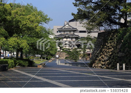 高松城遺址（Tamamo公園）Tsukimi通行證（從Mizushiro街的公園看） 53835428
