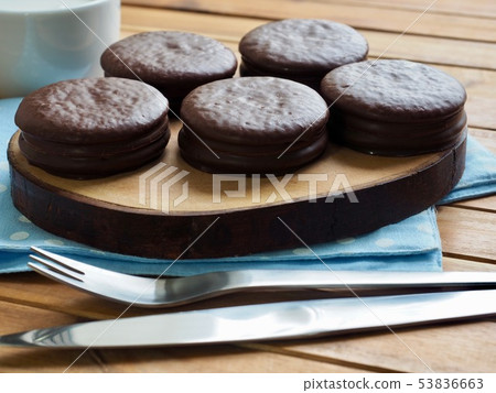 Choco Pie and Milk, Snacks Choco Pie and Milk, Snacks 53836663