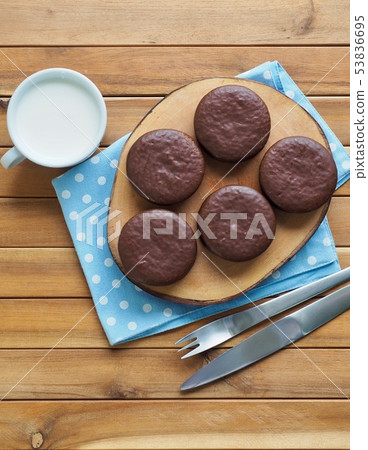 Choco Pie and Milk, Snacks Choco Pie and Milk, Snacks 53836695