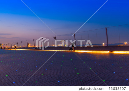 Haneda Airport Terminal 2 Observation Deck Night View 53838307