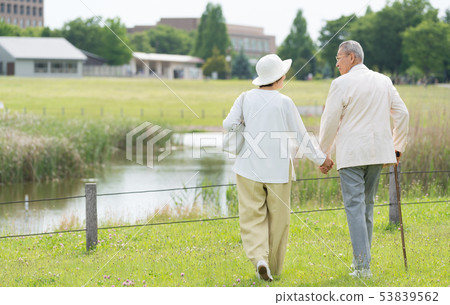 Senior couple travel couple image 53839562