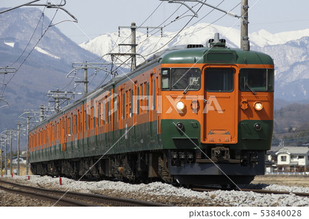 上越線高坂口系列115列車（退休結束圖） 53840028