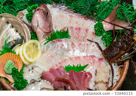 Ise sashimi dishes Ise sashimi dishes 53840115