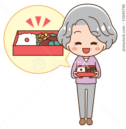 婦女使用送貨上門午餐服務 53840796