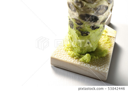 Wasabi and shark shell Wasabi and shark shell 53842446