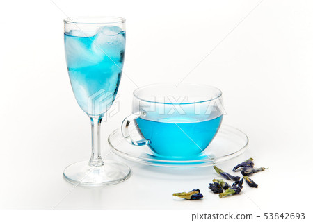 Butterfly pea tea 53842693
