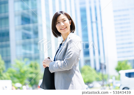 女商人企業圖像職業婦女 女商人企業圖像職業婦女 53843439