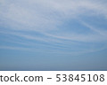 blue cloud sky nature for summer background 53845108
