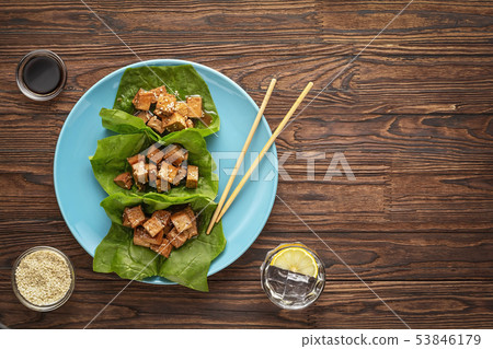 Japanese, vegan, crispy, sweet, sesame, sushi, Japanese, vegan, crispy, sweet, sesame, sushi, 53846179