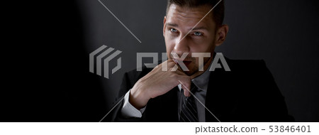 Criminal interrogation concept  53846401
