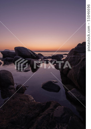 Dusk of the coast Dusk of the coast 53846696