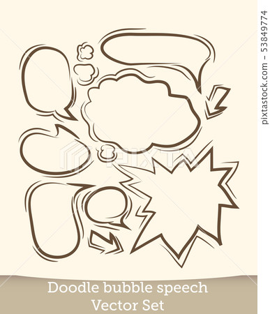 bubble speech set isolated on white background. Vector bubble speech set isolated on white background. Vector 53849774