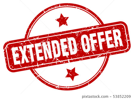 extended offer sign - Stock Illustration [53852209] - PIXTA