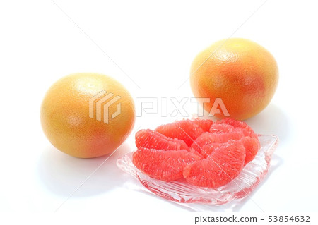 葡萄柚紅寶石品種去皮 53854632