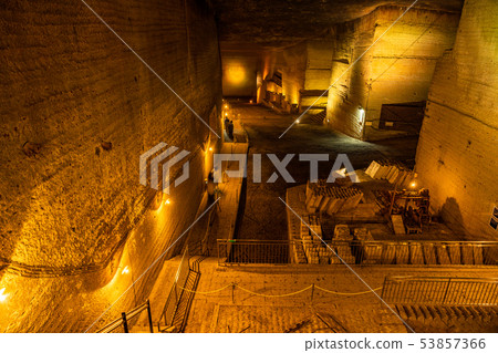 (栃木縣)大谷博物館大谷石地下採礦現場 (栃木縣)大谷博物館大谷石地下採礦現場 53857366
