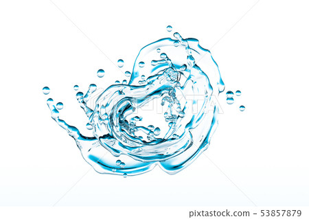 彈跳水例證CG 53857879