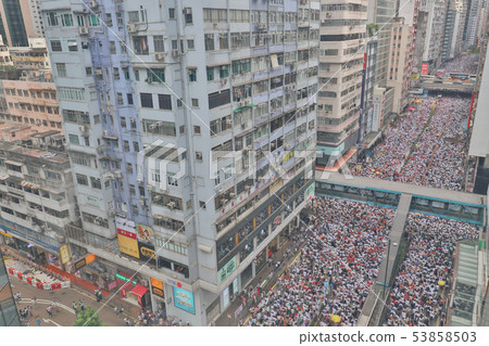 9 June 2019 March against HK Extradition Bill 53858503