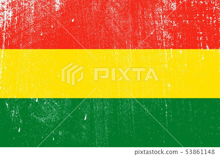 grunge styled flag . Vector illustration 53861148