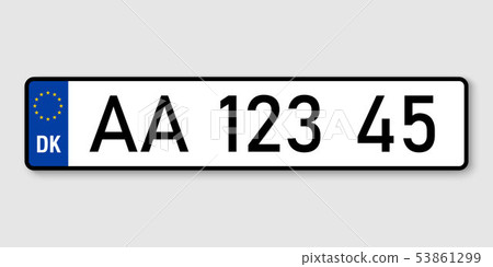 registration plates