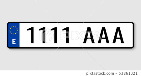 registration plates